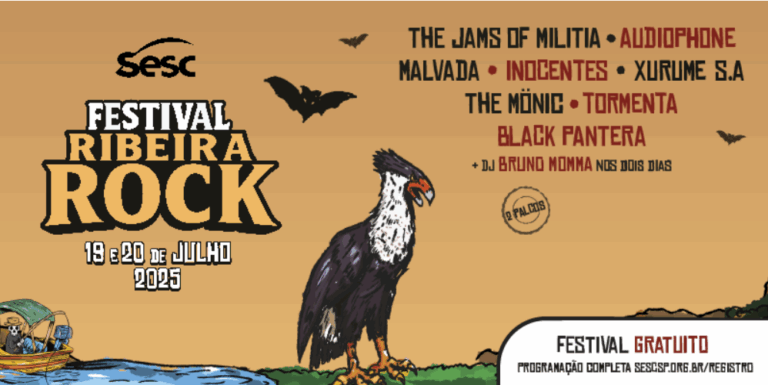 Sesc Registro cria primeiro Festival Ribeira Rock para agitar o Vale do Ribeira